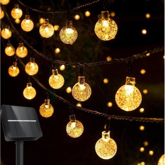 Guirlande Lumineuse Exterieure Solaire, Chaîne Lumiere