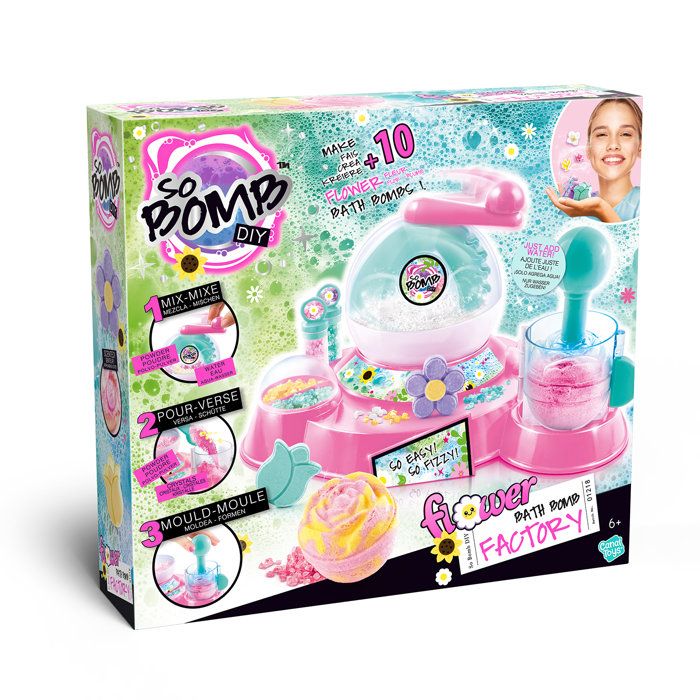Flower Bath Bomb Factory