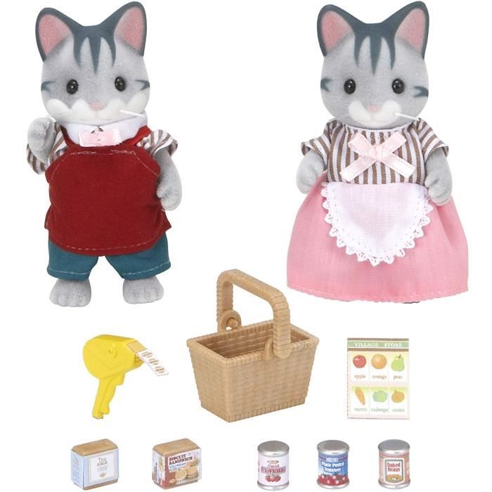 Multicolore Sylvanian Families Perse Chat Famille Ensemble Sylvanian Families Jouets Et Jeux Shepper Com