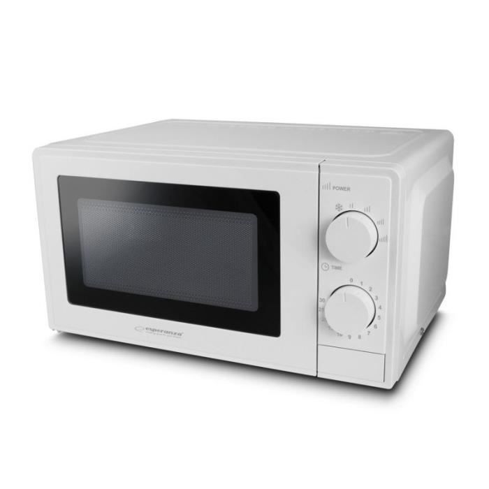 Four à micro-ondes - Esperanza - EKO011W - 1100W - Blanc - Pose libre