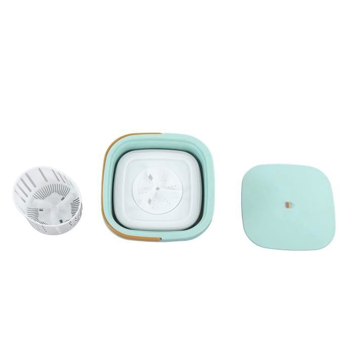 Machine à Laver Portable 11L Pliable - Mini Laveuse Automatique Pour Voyage Et Appartement