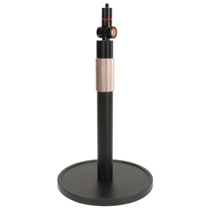 Support Mural/plafond Pour Projecteur Réglable 360° - Charge Max 3 Kg - Filetage 1/4" - Pliable Et Inclinable - En Métal