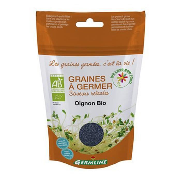 Germline Graines à Germer Oignon Bio 50g