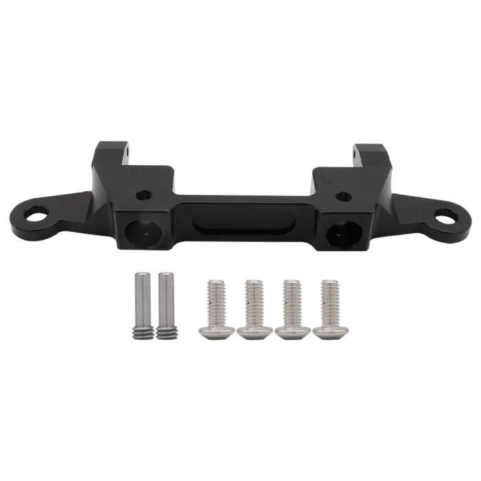 VGEBY Kit De Mise à Niveau Support De Moyeu Avant En Aluminium – Pour Traxxas Slash 2WD 1/10 – Rouge – Léger, Résistant, 4 Roulements Inclus