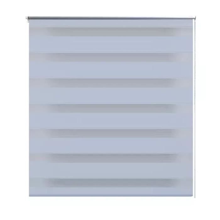 2 Rideaux En Fils Blancs 100x250 Cm - Parfait Pour Fenêtre, Porte Ou Séparateur De Pièce | Facile à Couper Et à Installer