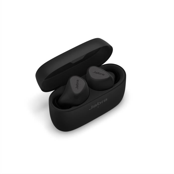 Ecouteurs sans fil - Bluetooth 5.2 - JABRA Elite 5 - Titanium Black