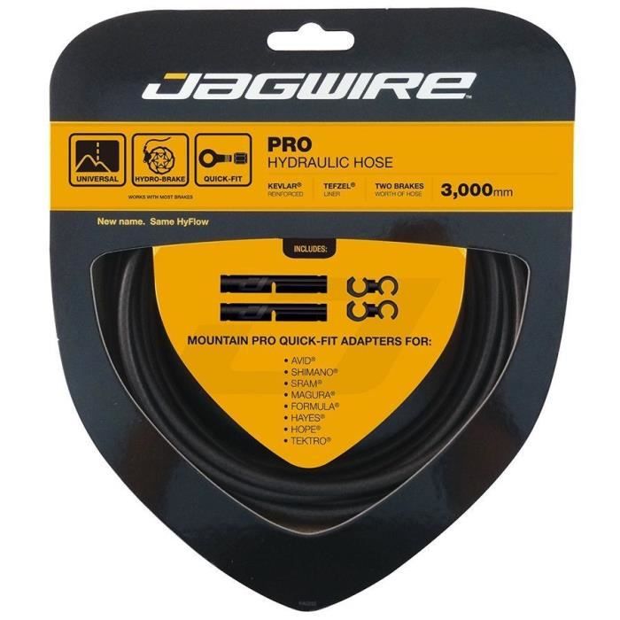 JAGWIRE Kit de frein Hydraulic Hose Noir Mat