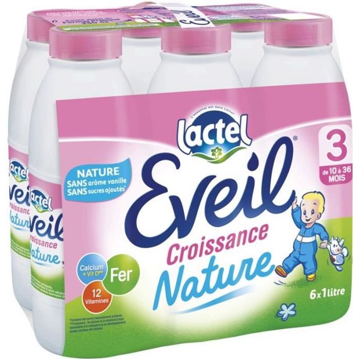 Lactel Lait De Croissance Nature Eveil 6 X 1l Achat Vente Lait De Croissance Lactel Lait De Croissance Nature Eveil 6 X 1l Cdiscount Pret A Porter