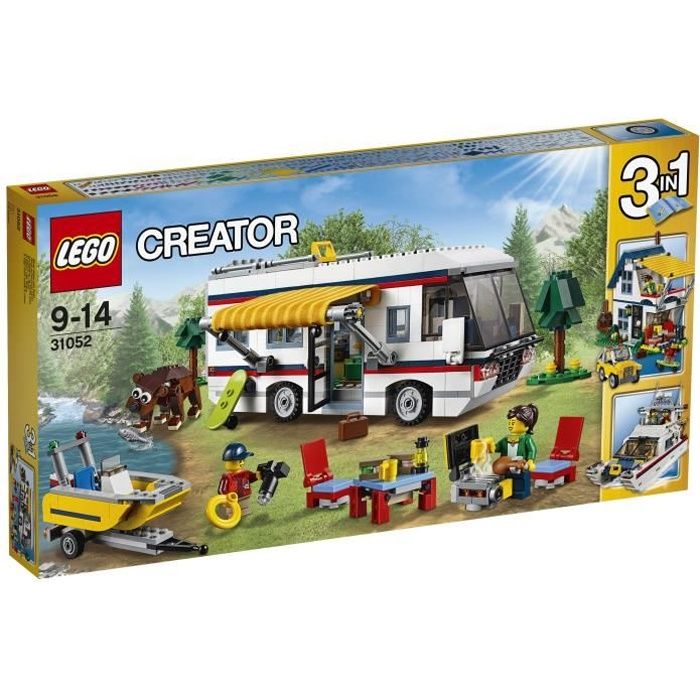 LEGO® Creator 31052 Le Camping-Car Reconditionné - Lego reconditionné disponible sur Cdiscount Seconde Vie