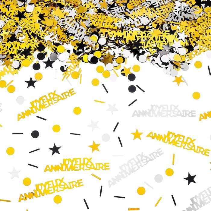 Confettis Joyeux Anniversaire Confettis Anniversaire ,Table Décoration