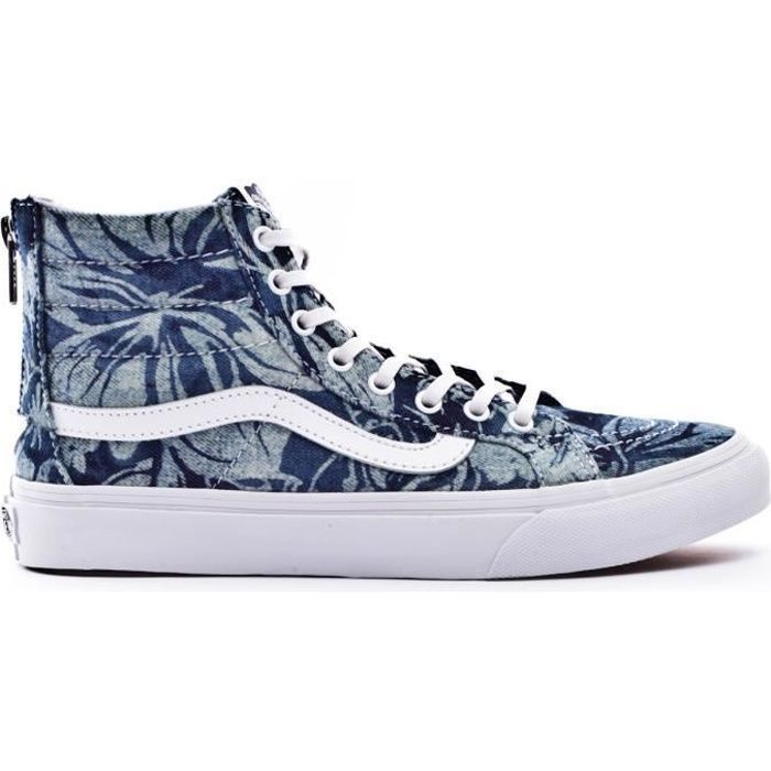 vans bleu délavé femme