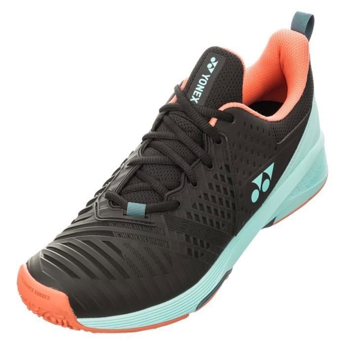 Chaussures de Badminton Yonex Power Cushion Sonicage 3 Clay - Homme - Noir Chaussures de Badminton Yonex Power Cushion Sonicage 3 Clay - Homme - Noir