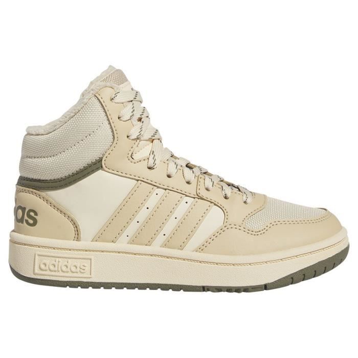 Adidas Sportswear Adidas Hoops Beige Baskets Adidas Hoops Mid Pour