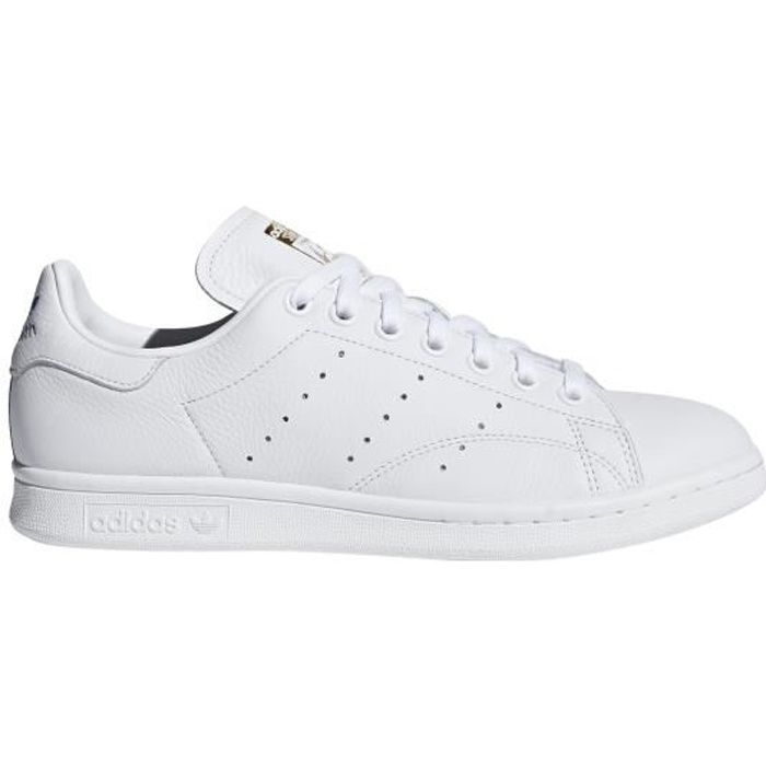 stan smith femme blanche et or