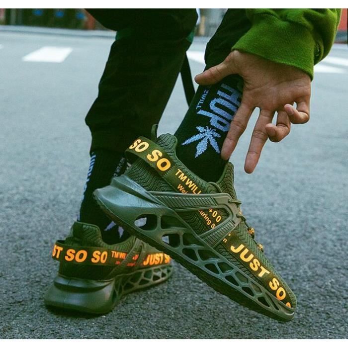 basket vert militaire