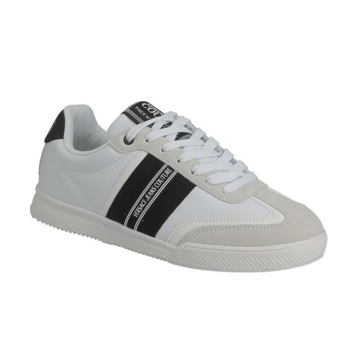 Basket Versace Jeans Couture Spinner Dis.4 blanc. VERSACE JEANS