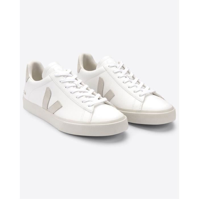 Veja Baskets en cuir blanc / naturel pour femmes