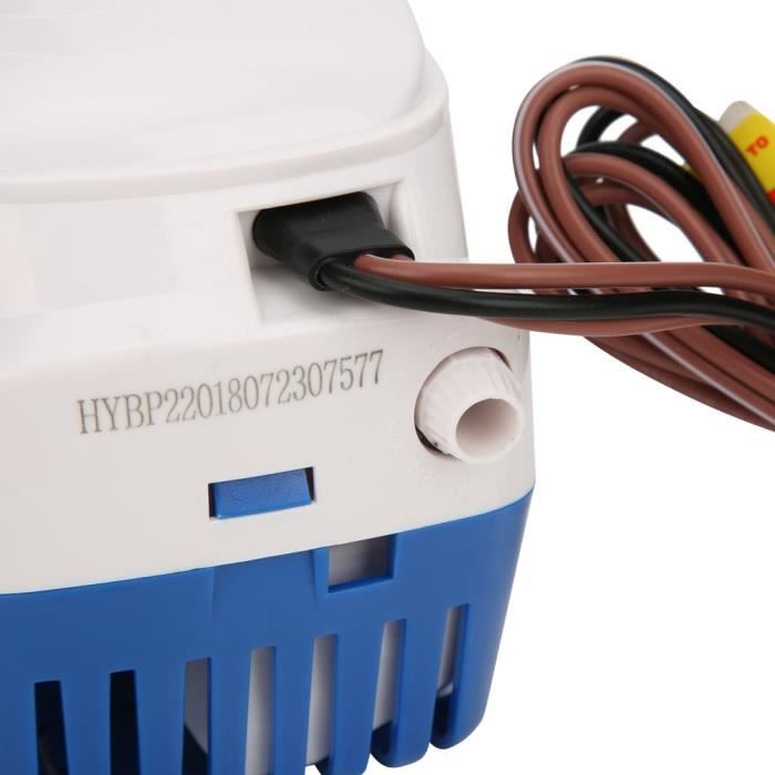 Bouton Flotteur Pompe De Cale Automatique 12V - Pour Bateau, Étanche, Contrôle Niveau Eau