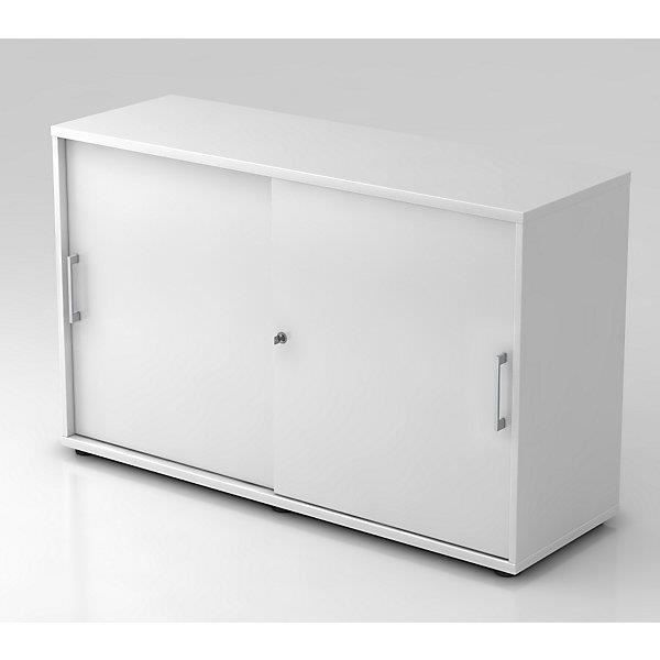 Office akktiv Armoire à portes coulissantes hauteur 760 mm, 1