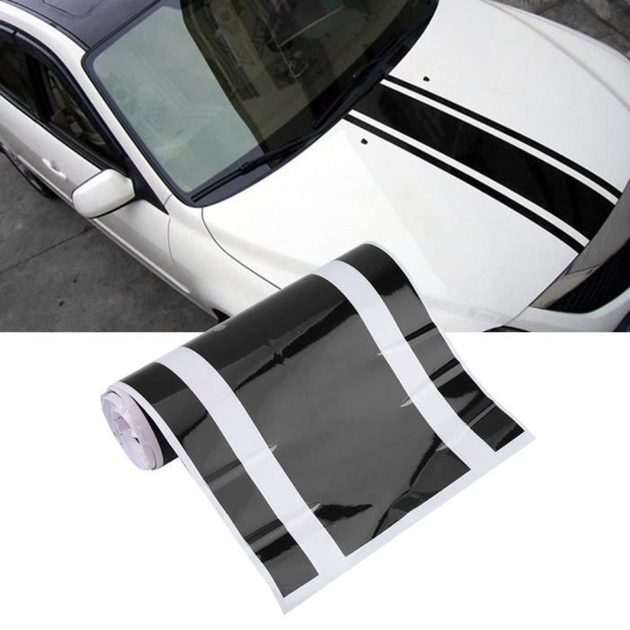 Rouleau Autocollant Décoratif Pour Carrosserie Voiture – PVC, 100 X 15 Cm – Personnalise Ton Style, Masque Les Rayures