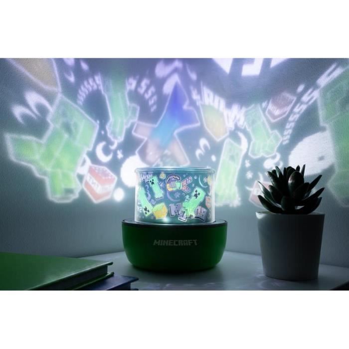 Projecteur Lumière Minecraft - PALADONE - Rechargeable USB - LED