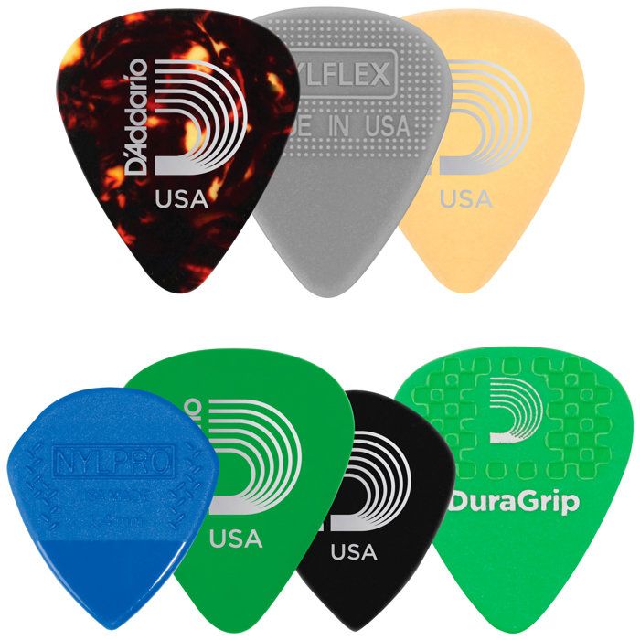 Découvrez le Planet Waves 1XVP6-5 Variety Pack : 5 médiators pour guitare pour un son exceptionnel