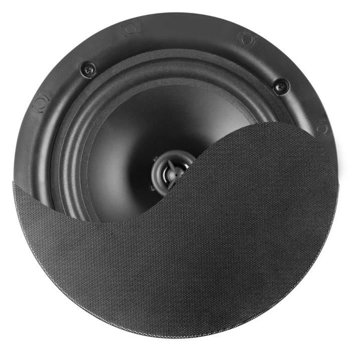 Enceinte de plafond - POWER DYNAMICS - NCSP5B - 20 Watts - 5.25 - Filaire - Noir