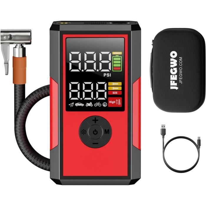 F75 Mini Compresseur À Air Portatif (Rouge)[J364] - Cdiscount Auto