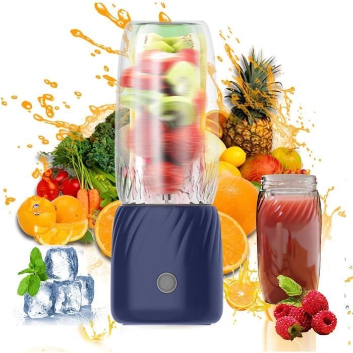 YU Portable Mixeur des Fruits rechargeable avec USB,Mini Blender - 380 YU Portable Mixeur des Fruits rechargeable avec USB,Mini Blender - 380