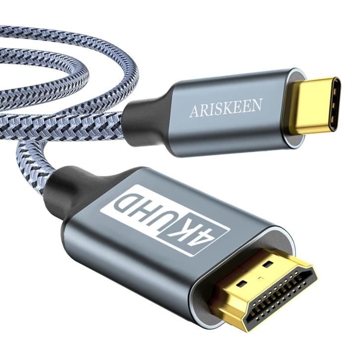 Loryi USB C Zu VGA Kabel, 1m, Tpye C Auf VGA Kabel Für MacBook Pro 2019