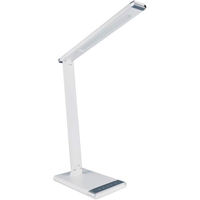 Lampe Horloge De Bureau Conforama – LED – USB – Intensité Réglable