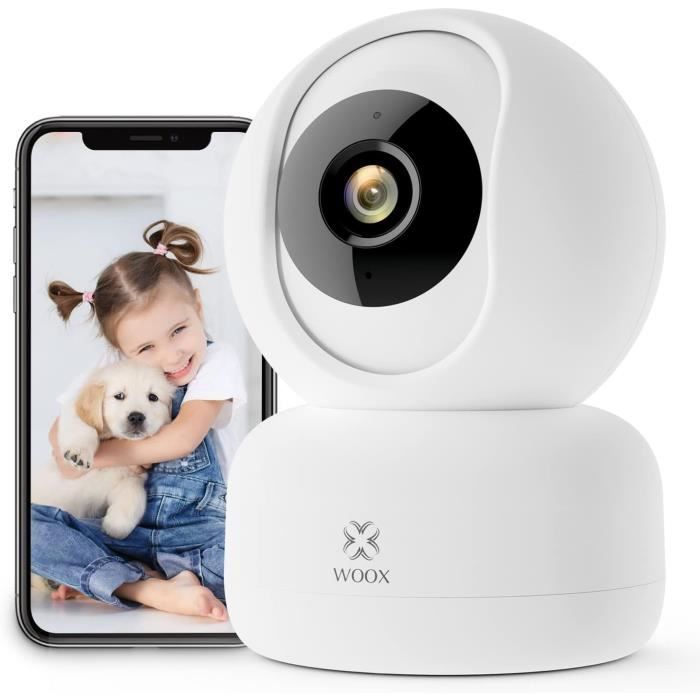 Caméra De Surveillance Wifi, Moniteur Pour Bébé D'Intérieur Sans Fil Hd ...