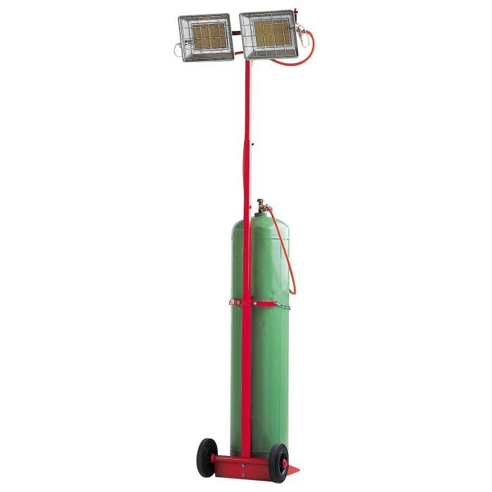 Chauffages radiants mobiles au gaz SOVELOR 8500MCA