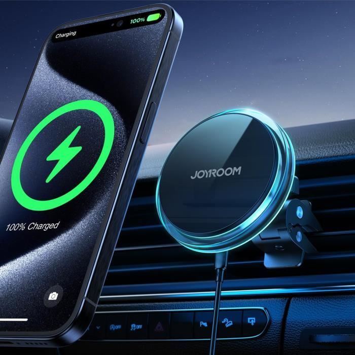 JOYROOM 15 W Design Pour Magsafe Chargeur Sans Fil De Voiture