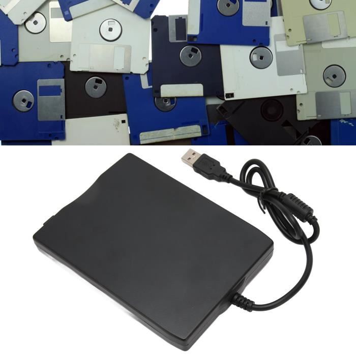 Lecteur de disquettes Lecteur de Disquette 3,5 Pouces, Convertisseur de Disquette USB Externe avec informatique interne