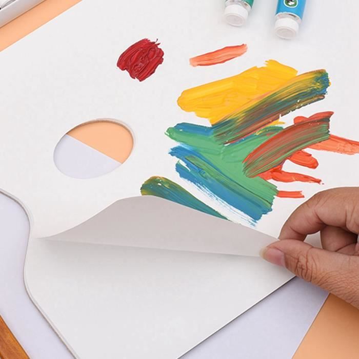A4 Palette De Papier Déchirable 35 Feuilles Pour Aquarelle Peinture à L