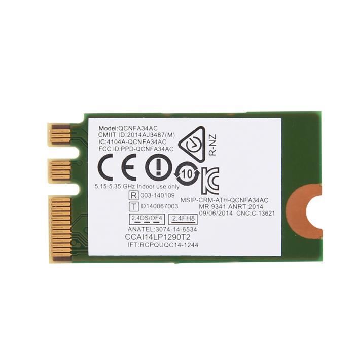 Carte Wifi Intel AC 8265NGW M.2 2230 - Double Bande 802.11AC Bluetooth - Occasion