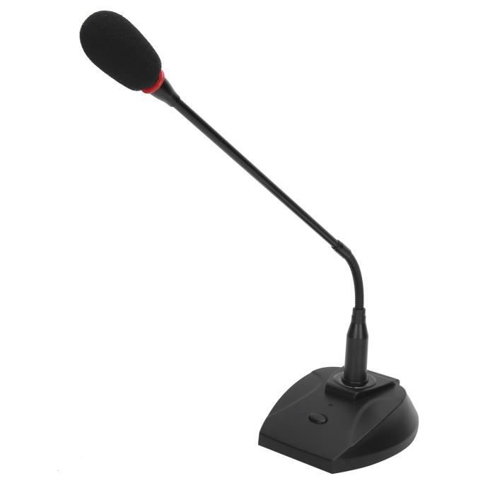 Microphone USB-C Pour PC, Ordinateur Portable Et Smartphone - Avec Col Flexible 360° Et Anti-pop - Idéal Pour Réunions, Podcast Et Gaming