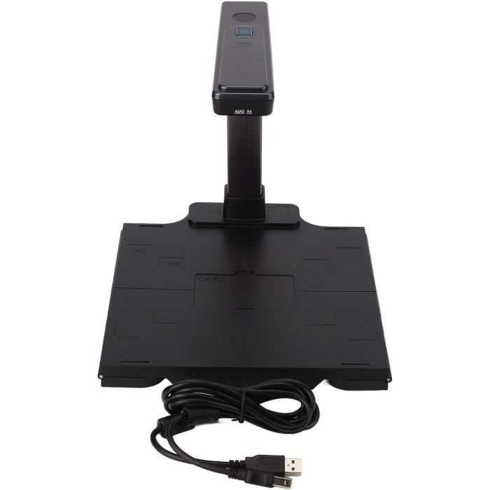 Caméra De Documents Usb Ipevo V4K Ultra Hd 8 Mp Compatible Avec Mac Os