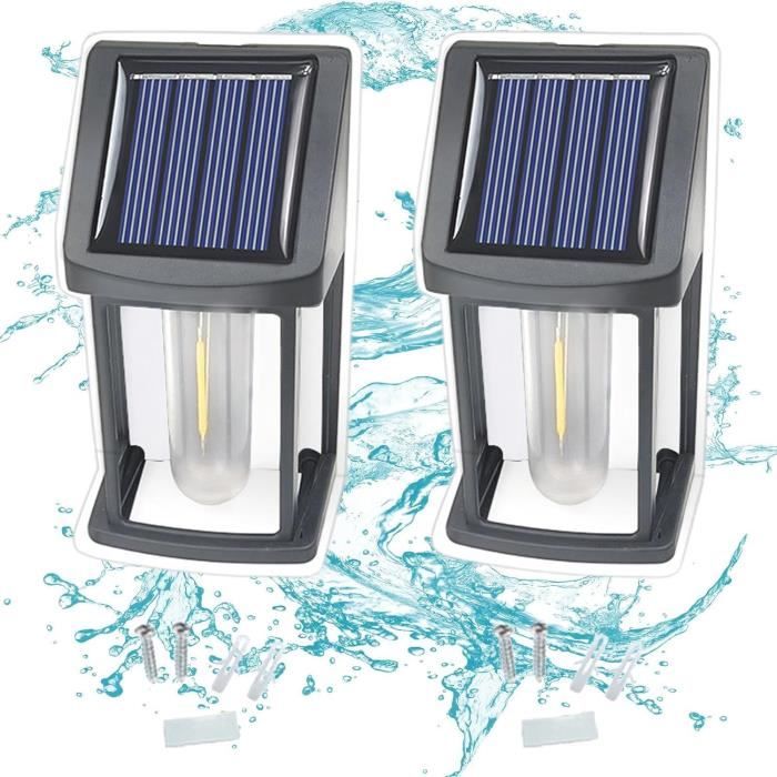 Lampe Solaire Murale Exterieure