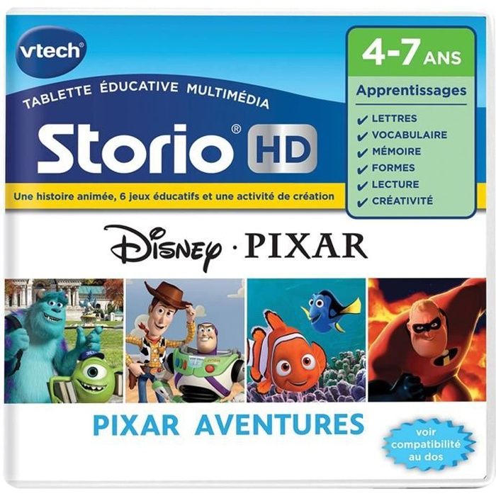 Jeu pour console de jeux Storio HD : Pixar