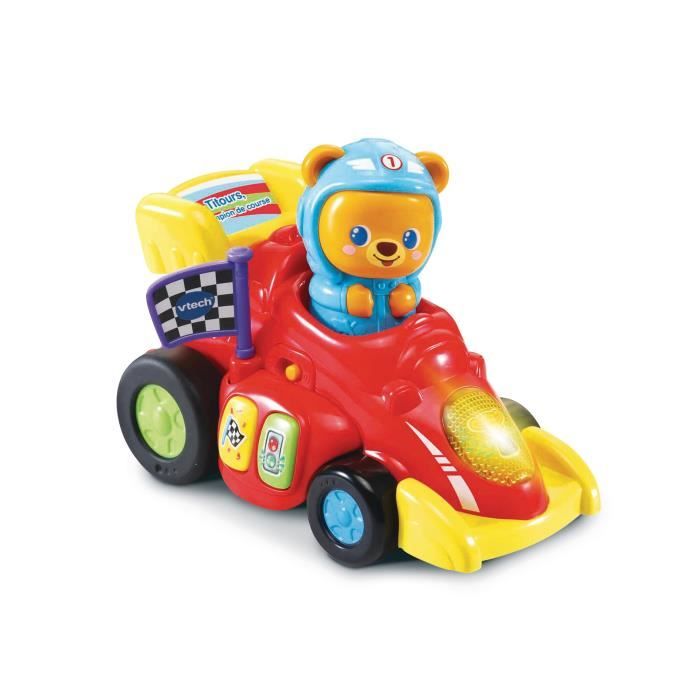 vtech - titours, champion de course - véhicule interactif