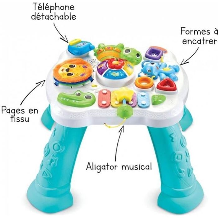 Table activites modele sensorielle des p'tits loulous - Vtech