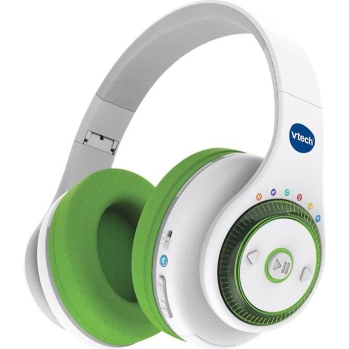 Casque audio et interactif 7 en 1 - Kidi Audio Max VTech : King Jouet,  Enceintes bluetooth et casques audio VTech - Jeux électroniques