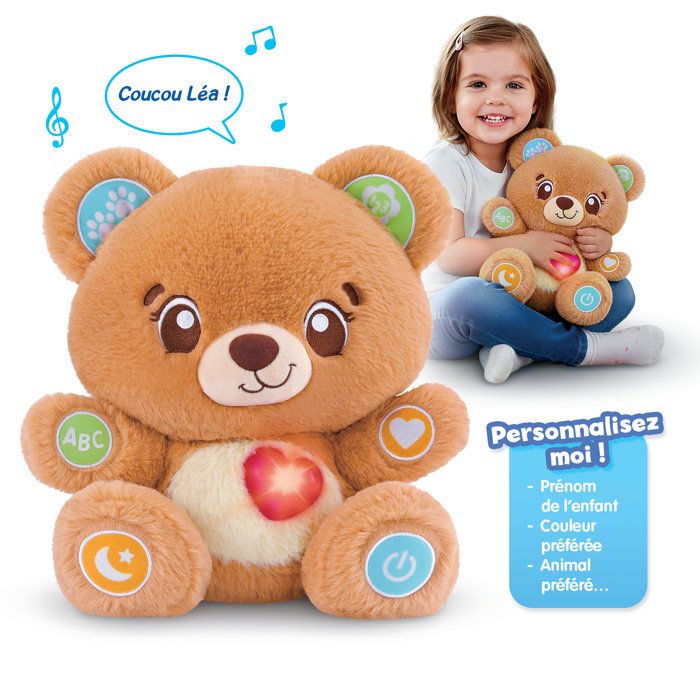 VTECH BABY BONBON MON OURSON À PERSONNALISER - vue 2