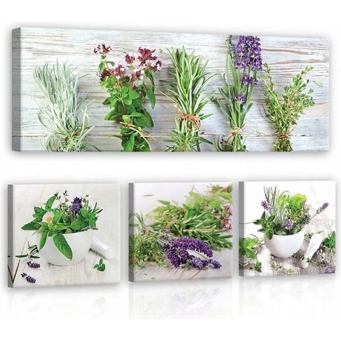Ancienne Croix Encadrée En Crewel Brodé Main, Déco Murale Jardin Herbes Artisanal