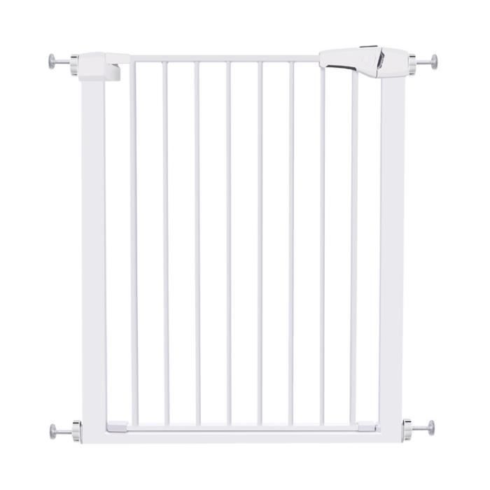 Barrière de Sécurité porte et escalier 100-108cm blanc