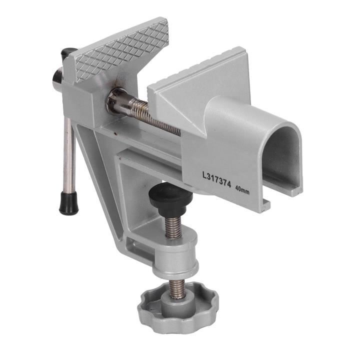 Mini Étau De Table Mesee - Pince Réglable Alliage Aluminium Pour Bricolage Bijoux