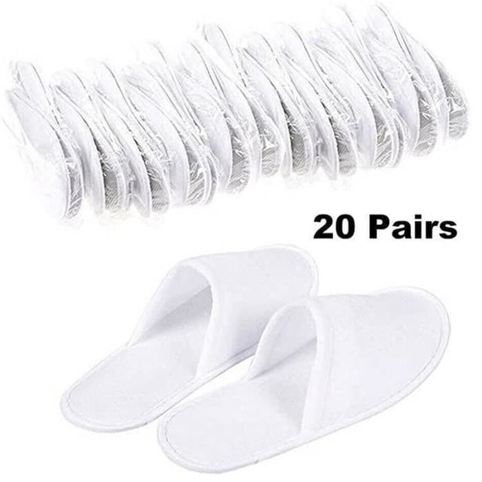 Chaussons BUSINESS - Hôtel d'affaires - Lot de 20 paires