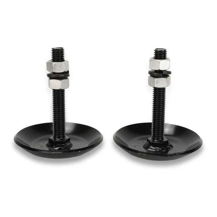 Zehuanyu 2 Set Snow Plow Shoes Heavy Duty Snow Plow Skid Shoe Adjustable Snow Atv Utv Plow Feet With Pins Accessories Replacement Parts